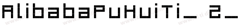 AlibabaPuHuiTi_ 2_ 6字体转换
